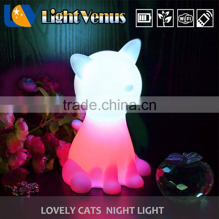 animal shaped lamp bedside table with led light USB led lamps nightlight for children