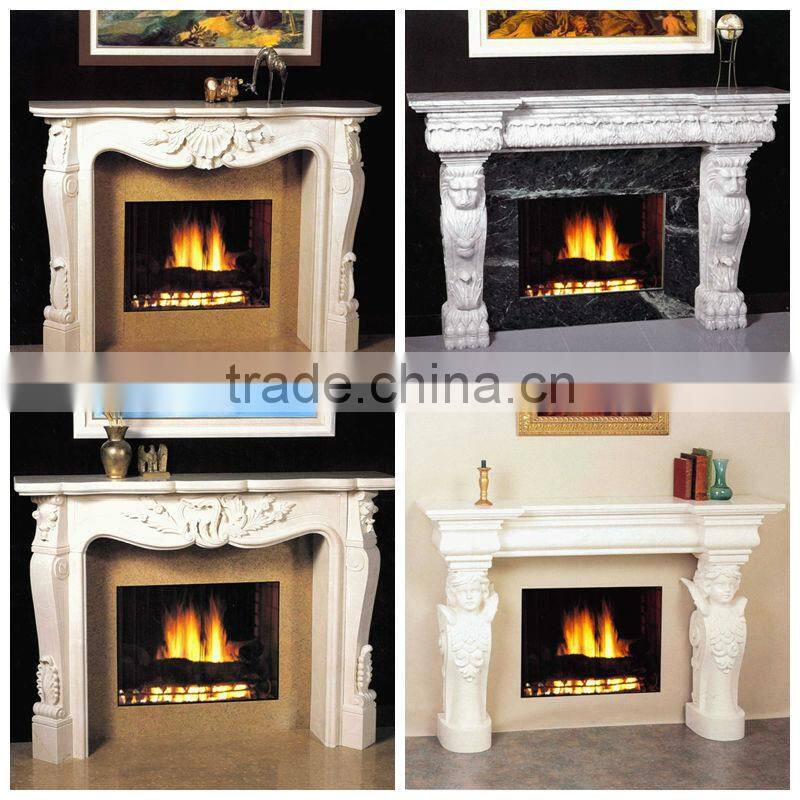 Stone Fireplace Marble Fireplace