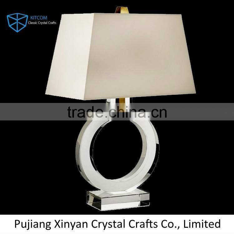 Hot Selling simple design crystal table lamp in many style