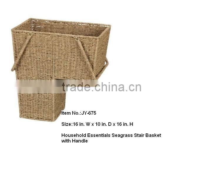 Household seagrass basket for wholesale