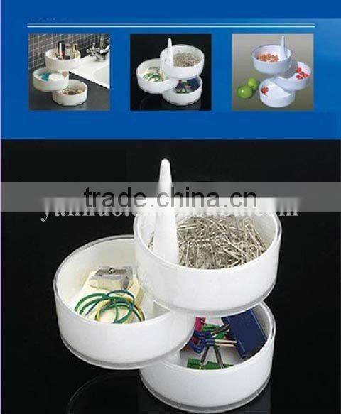 3 tier storage box, sundries organizer, storage shelf