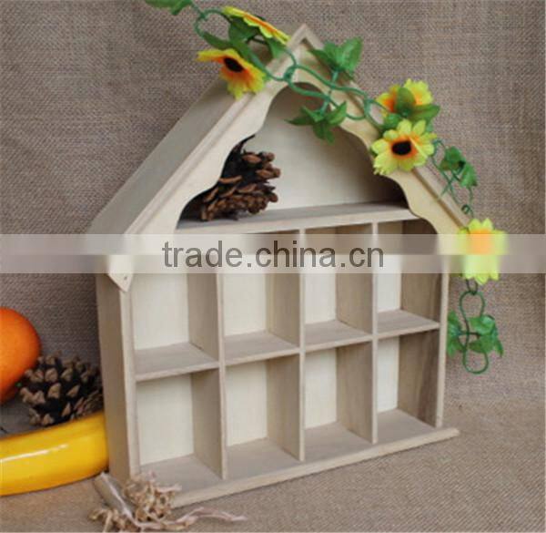 Wooden Essential oil Display Stand pine wood display packs Packaging Box