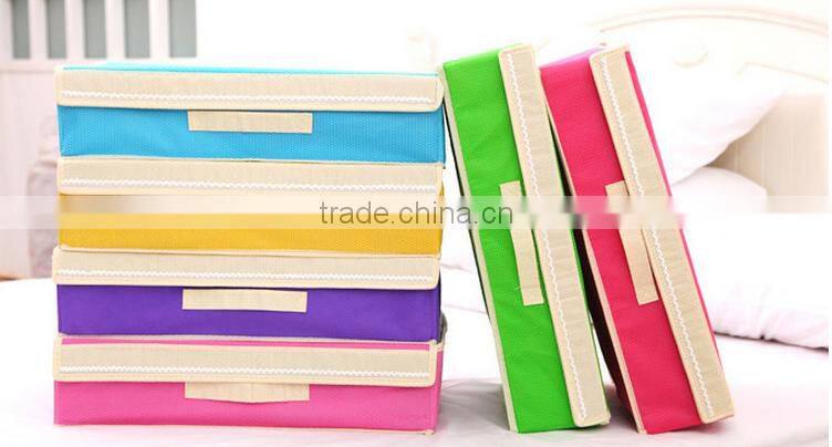 Q1079 Multifunctional folding underwear storage box