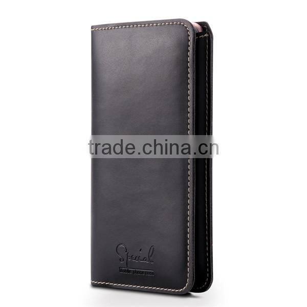 Flip PU leather handbag with wallet mobile phone bag For iPhone 7 leather holster