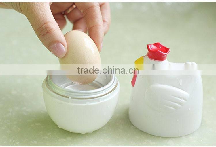 hot sale office portable cheap chicken plastic microwave single egg boiler