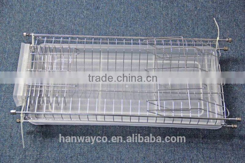 closeout 2-layer dish drainer