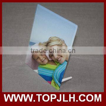 customized elegant beveled glass photo frame