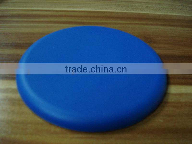 simple color with patterns printed silicone frisbee