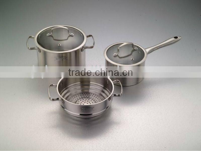 Staniless steel thick bottom soup pot