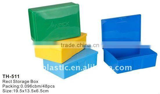 plastic general tool box with compartments