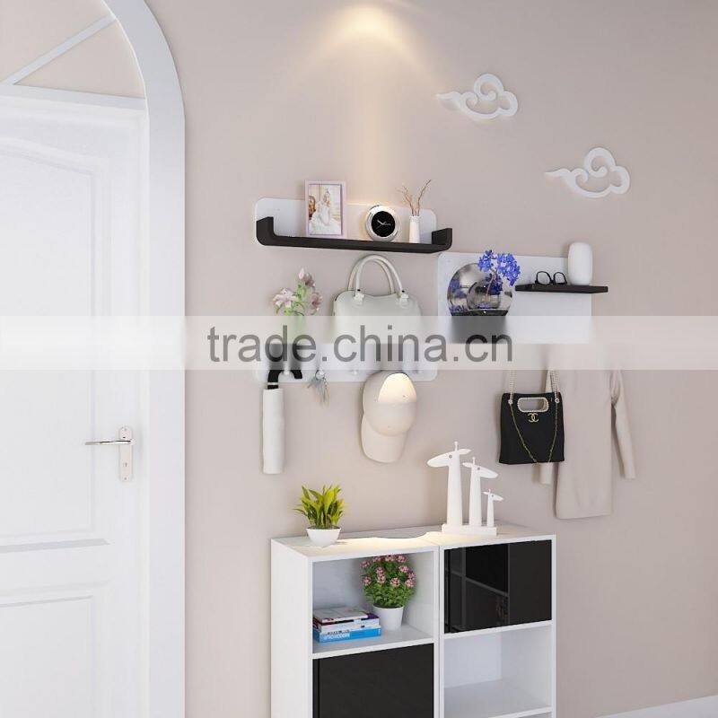 2017 new design home wall decoration U Shaped Floating Wall Shelf