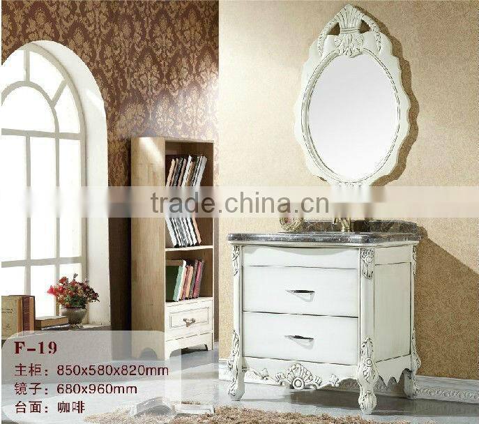 Bisini Hand Carved Mirror Bathroom Cabinet,Used Bathroom Vanity Cabinet;Bathroom Furniture;Classical Bathroom Cabinet(BF08-4039)