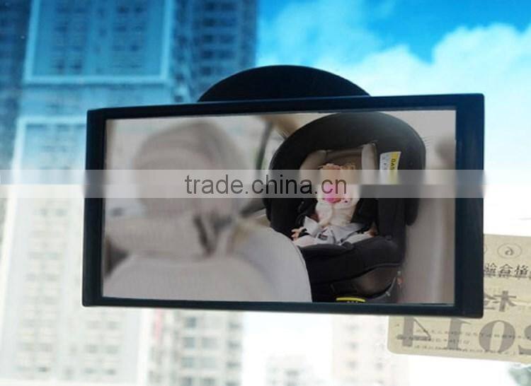 Wide Angle Round Convex Car Vehicle Rearview Mirror with suction base