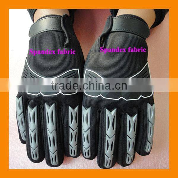 Heavy Duty TPR Knuckle Protection Anti-vibration Gloves