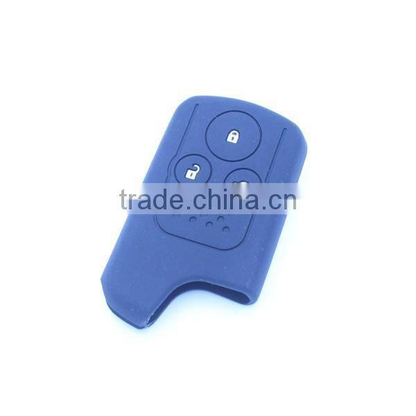 high quality silicone rubber case for honda CRV 3 buttons