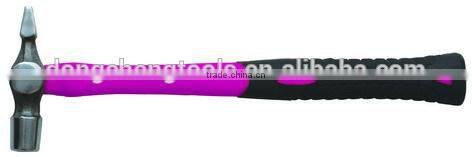 Carbon steel crosspeen hammer with tpr handle