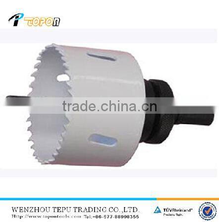 HSS M42 Bi-metal diamond tipped hole saw guide with pilot drill cutting tools