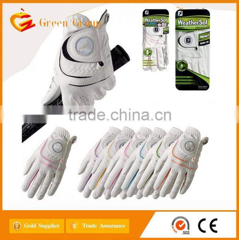 Good Quality Micro-fiber Golf Glove for New Year gift