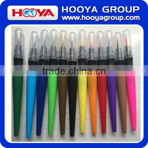 Back to school brush marker pen Water color pen with brush tip multi color marker pen