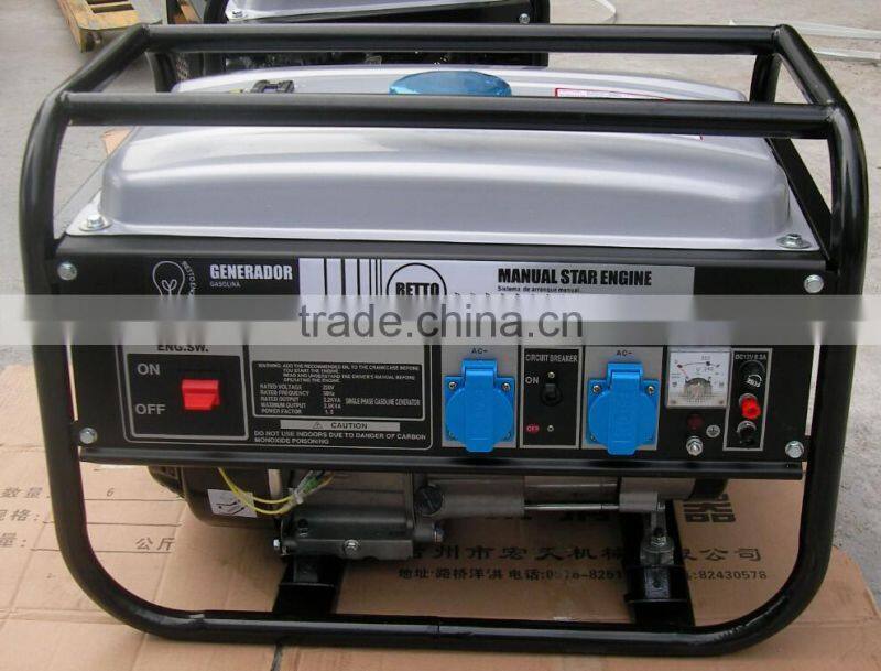 4 stroke gasoline engine 163cc gasoline used generators for sale