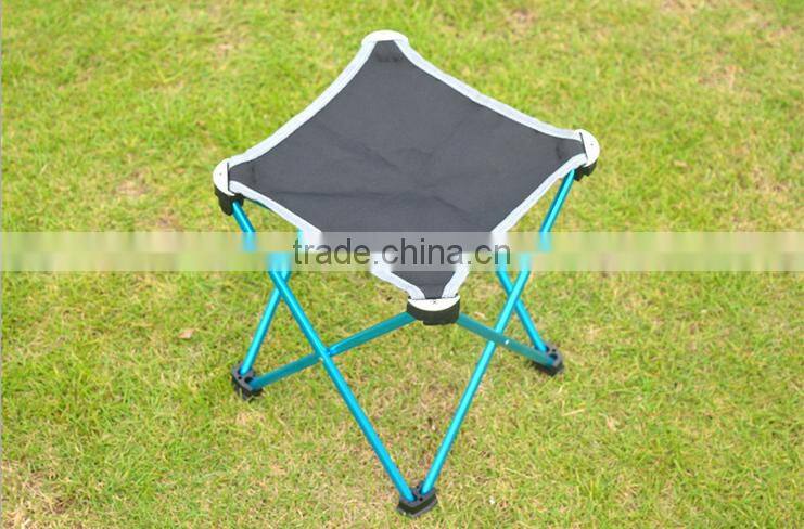 New Hot Sell Beach Barbecue Camping Folding Chair Foursquare Chair CUatomized