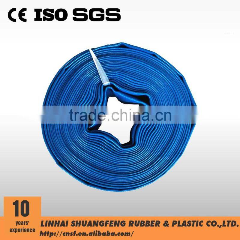 water pump used flexible water hose pipe irrigation discharge