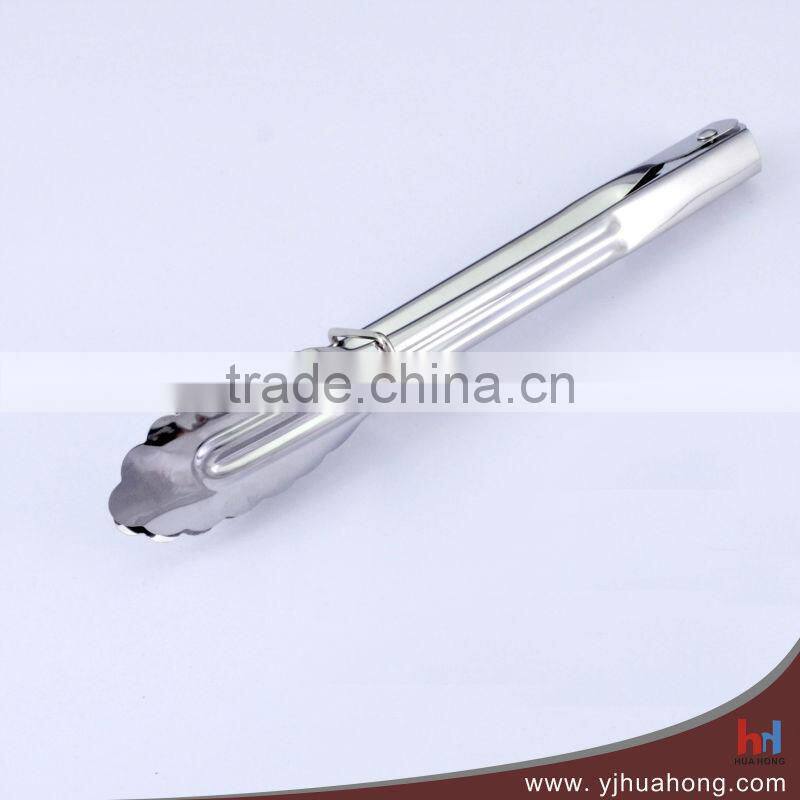 14" Stainless Steel Food Grade Serving BBQ Tongs HFT-SS01B