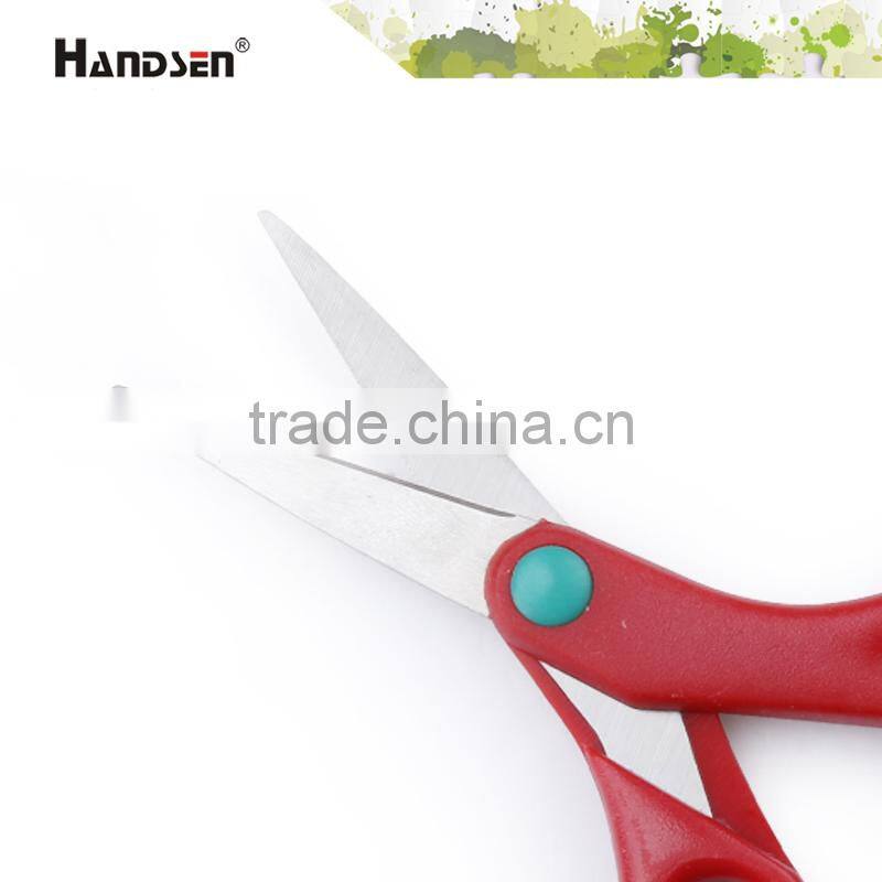5" plastic handle scissors with ABS handle