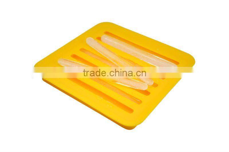 2012 new design rods shaped silicone ice cube tray