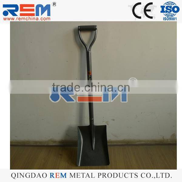 SHOVEL S512D METAL HEAD SHOVEL WOODEN HANDLE STEEL SHOVEL