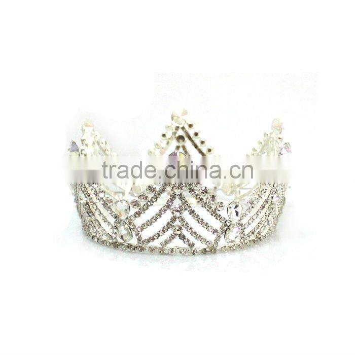 2015 Miss America Pageant princess rhinestone tiaras in bulk H172-170