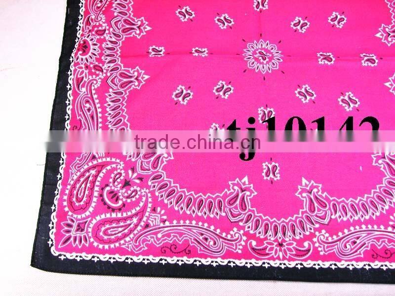 2016 New Fashion silk screen printing skull bandana