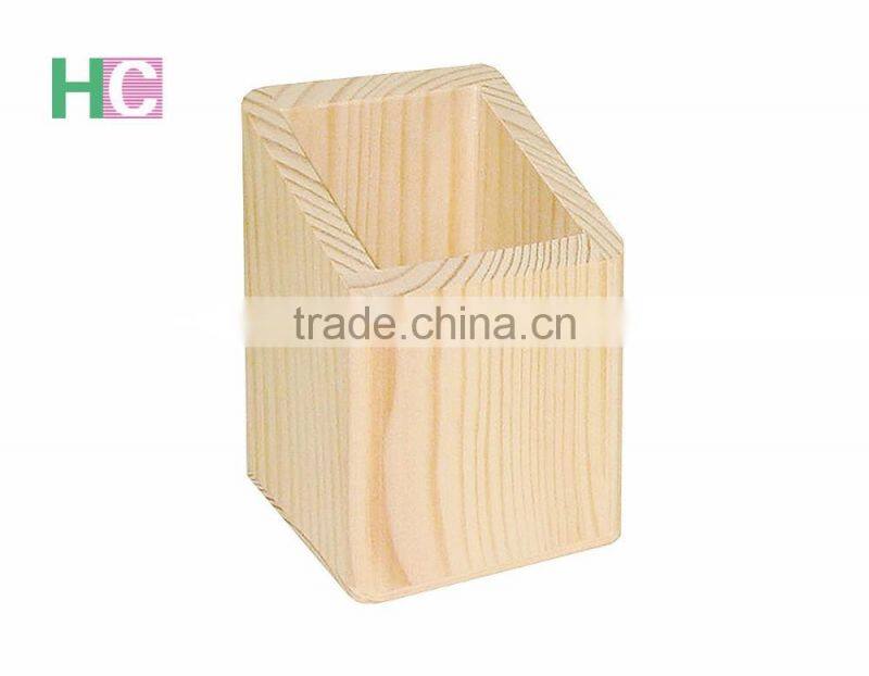 Pine Wood Pen Stand Gifts Wholesale