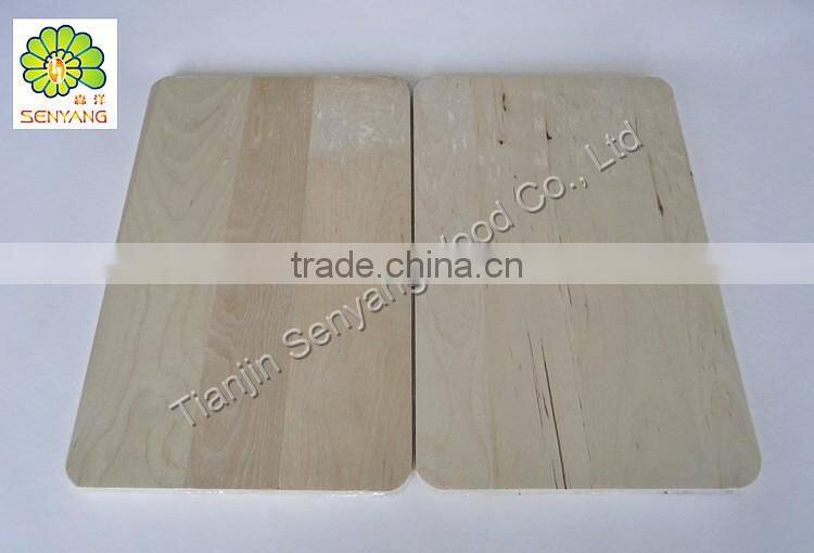 eco-friendly direct manufacture birch/pine wooden chopping blocks