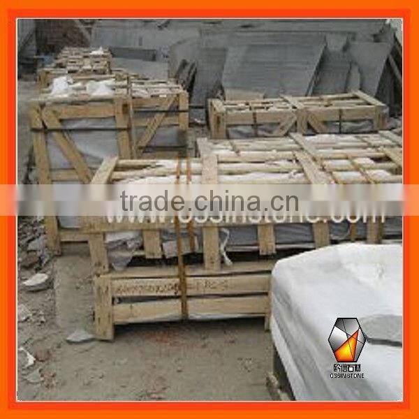 Black Granite European Tombstone