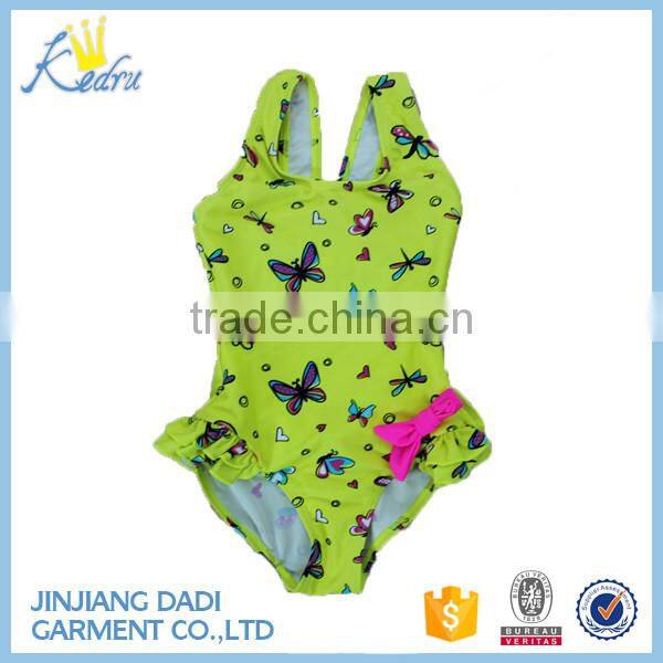 Hot Sale Wholesale Yellow Baby Girl Mermaid Romper Jumpsuit Kid Mermaid Swimming Costume