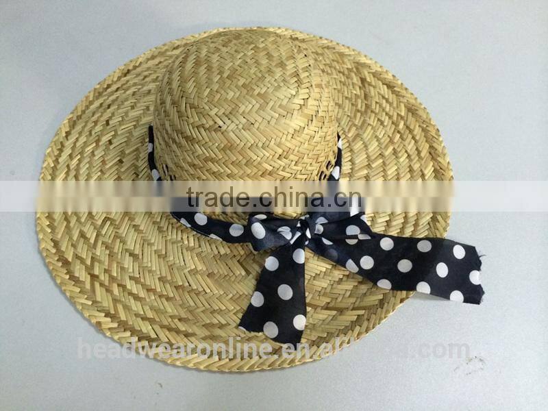 Fashion Summer Womens Straw Hats With Flower Wholesale