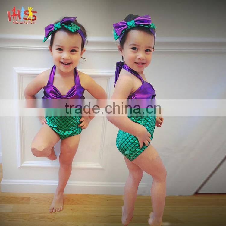 One Piece Mermaid Swimsuit for Girls Loveley Children Mermaid Swimsuit HSs7584