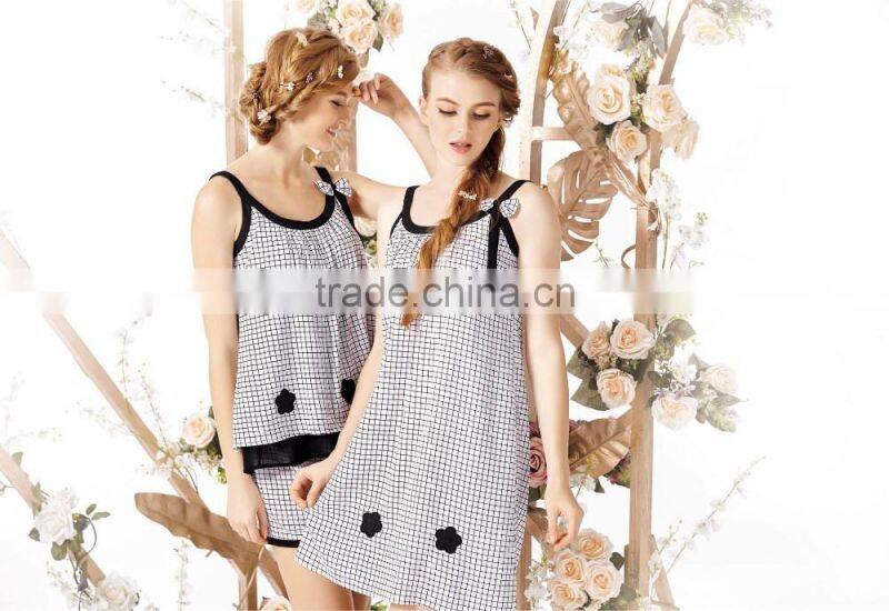 Various sexy nighty Summer pajamas Lady Nightgown