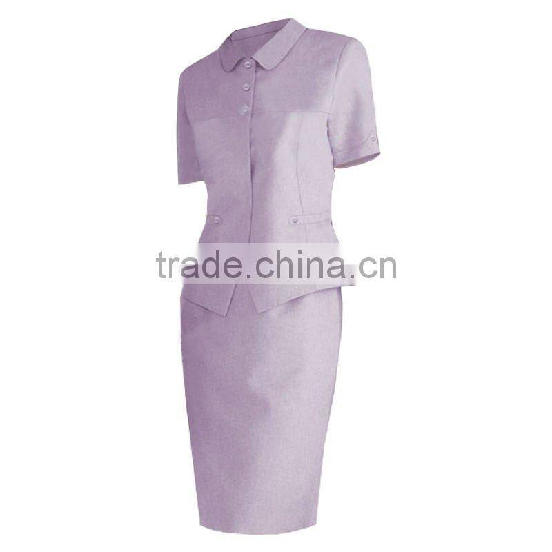 2012 office lady perfashional Uniform for bank & hotel,blouses