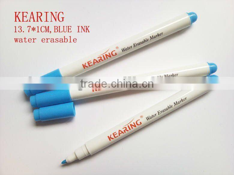 Colorful blue ink 1.0mm fiber tip water erasable pen for drawing can be easily and quickly erased by water #WB10
