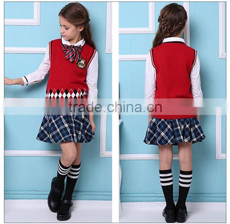 Unisex School Uniform Winter Vest For Boys And Girls