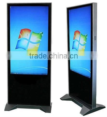 55 inch floor standinng interactive touch screen kiosk waterproof all in one pc touchscreen