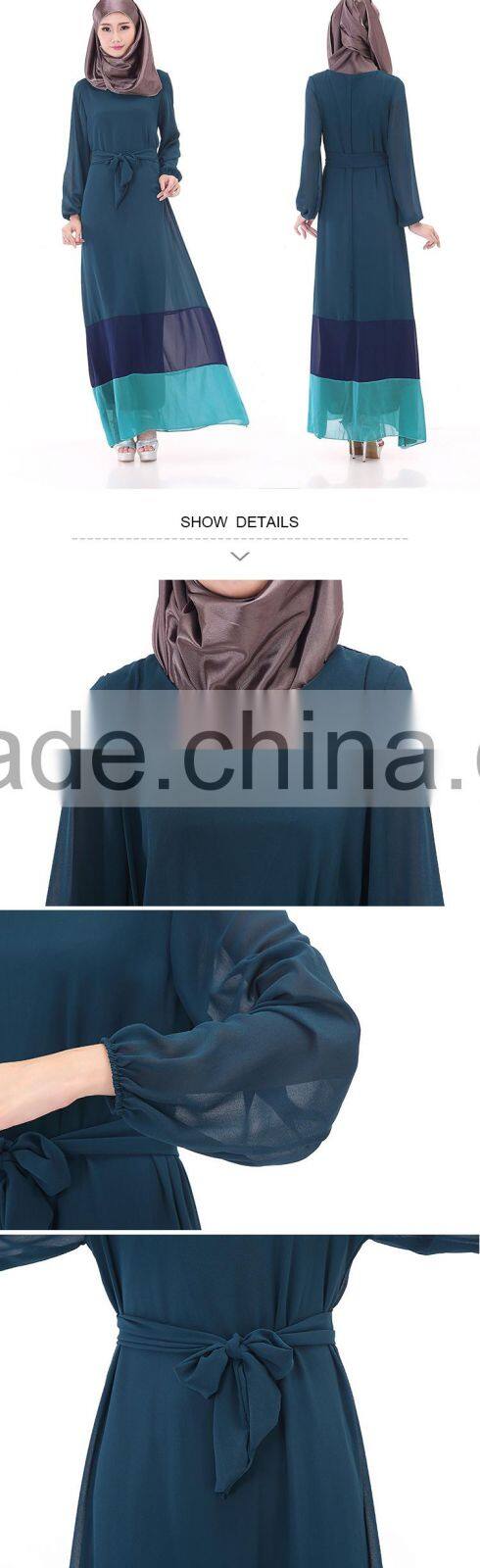 Zakiyyah 40655 New design dubai abayas online for party wear wholesale muslim long sleeve maxi dress