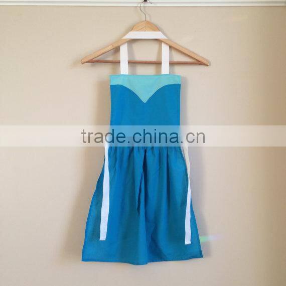 Cotton fabric simple design safety baby apron