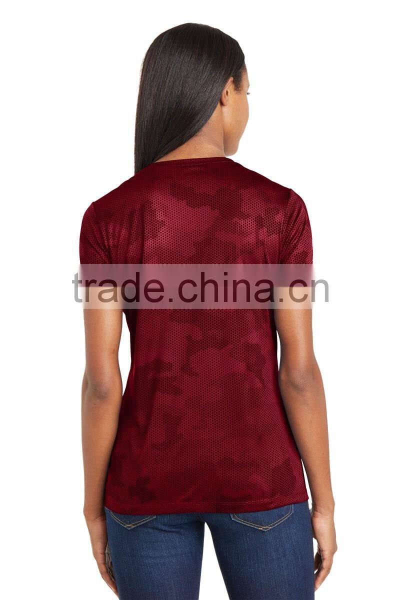 drifit camo t shirt, Polyester V-Neck Short Sleeve t shirt