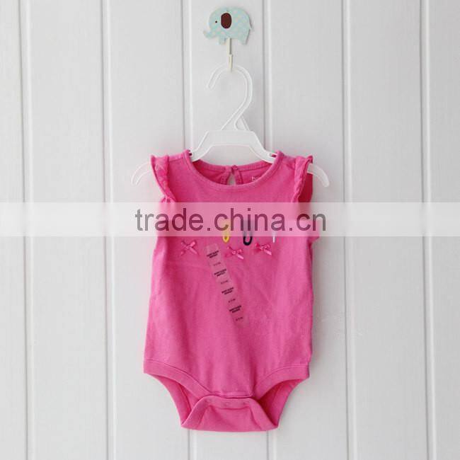 Lovely Baby Girl Sleeveless Bodysuits