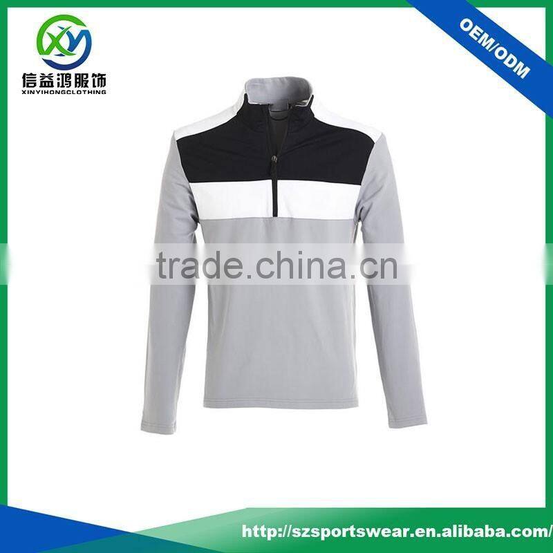 OEM custom high quality dry fit contrast color design pullover jacket, hoodie with your logo