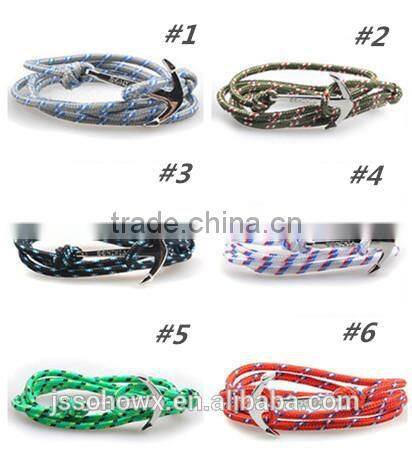 ANCHOR WITH ROPE BRACELETS