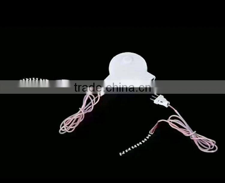 2017 new design unique cool color changing Interactive LED shiny false eyelashes FLashes Interactive LED Eyelashes